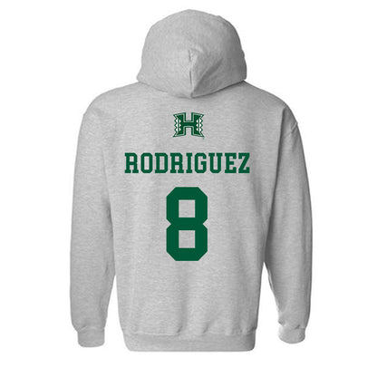 Hawaii - NCAA Baseball : Noah Rodriguez - Classic Shersey Hooded Sweatshirt-1