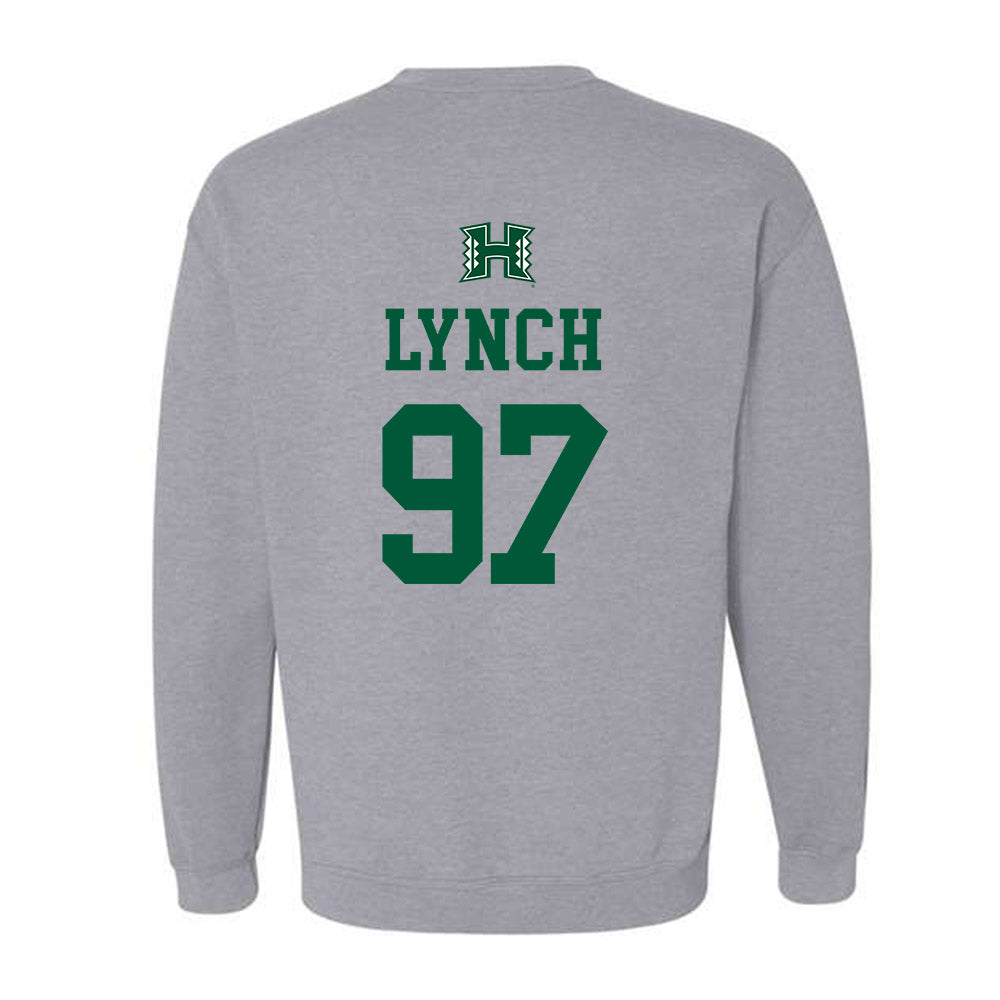 Hawaii - NCAA Football : Jordan Lynch - Classic Shersey Crewneck Sweatshirt-1