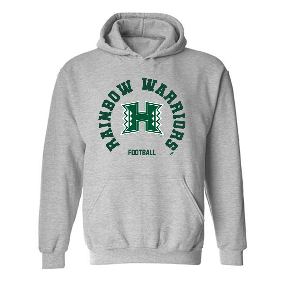 Hawaii - NCAA Football : Lipe Moala - Classic Shersey Hooded Sweatshirt-0