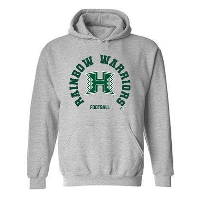 Hawaii - NCAA Football : Lipe Moala - Classic Shersey Hooded Sweatshirt-0