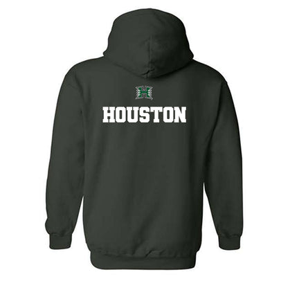 Hawaii - NCAA Football : Avin Houston - Classic Shersey Hooded Sweatshirt-1