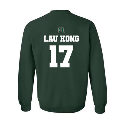 Hawaii - NCAA Baseball : Mana Lau Kong - Classic Shersey Crewneck Sweatshirt-1