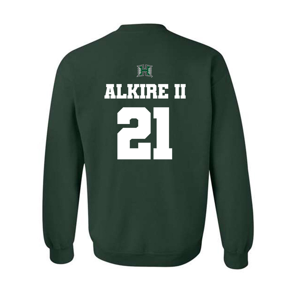 Hawaii - NCAA Baseball : John Alkire II - Classic Shersey Crewneck Sweatshirt-1
