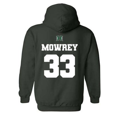 Hawaii - NCAA Football : Jack Mowrey - Classic Shersey Hooded Sweatshirt-1