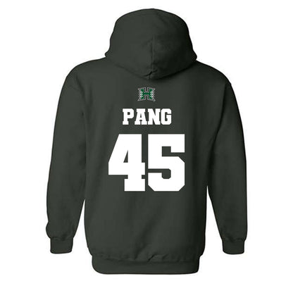Hawaii - NCAA Football : Nick Pang - Classic Shersey Hooded Sweatshirt-1