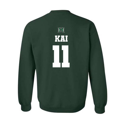Hawaii - NCAA Softball : Keely Kai - Classic Shersey Crewneck Sweatshirt-1