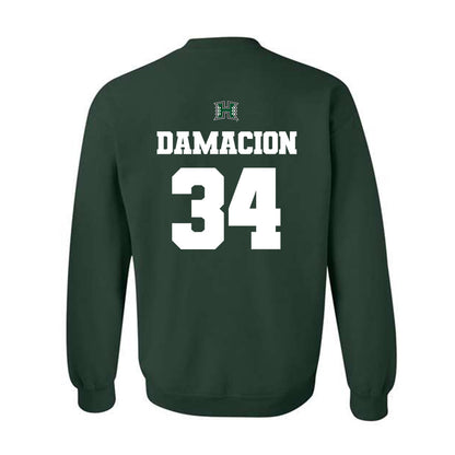 Hawaii - NCAA Women's Soccer : Nalani Damacion - Classic Shersey Crewneck Sweatshirt-1