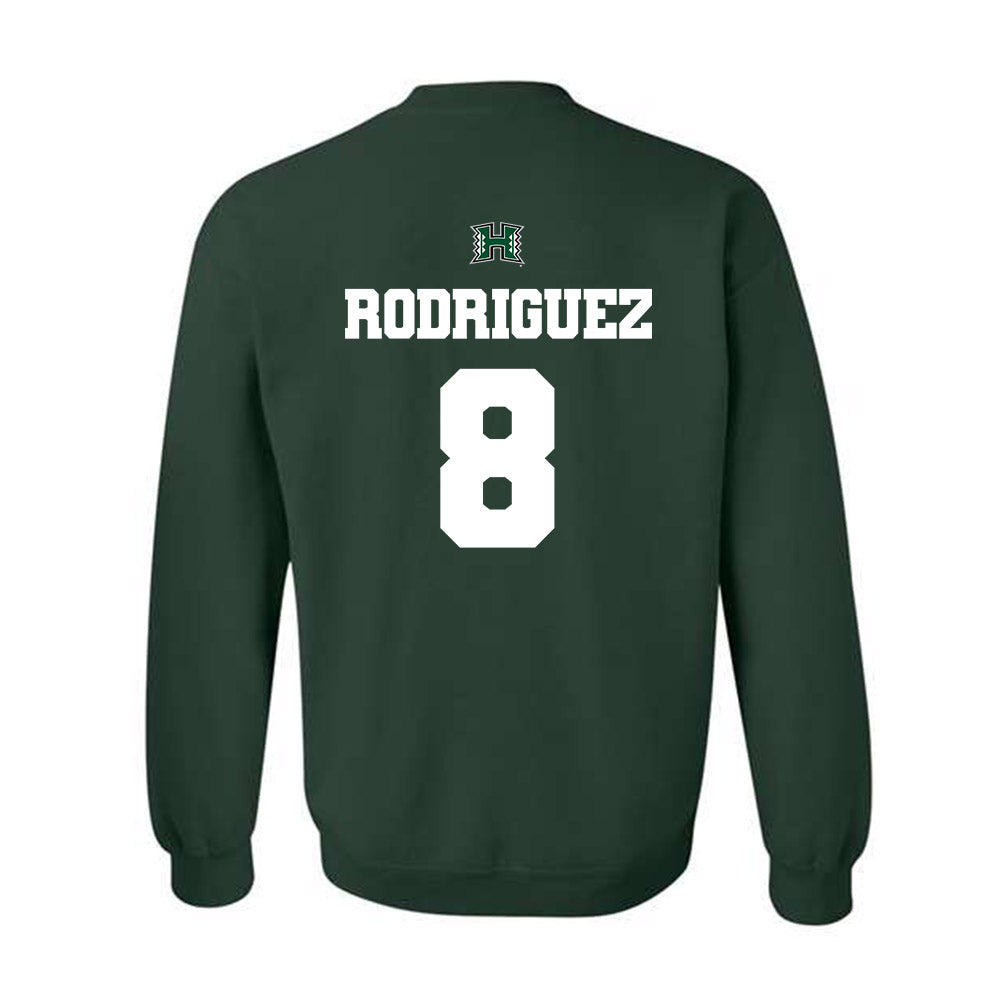 Hawaii - NCAA Baseball : Noah Rodriguez - Classic Shersey Crewneck Sweatshirt-1