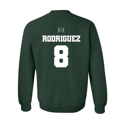 Hawaii - NCAA Baseball : Noah Rodriguez - Classic Shersey Crewneck Sweatshirt-1