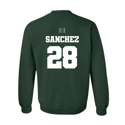 Hawaii - NCAA Baseball : Kamaehu Sanchez - Classic Shersey Crewneck Sweatshirt-1