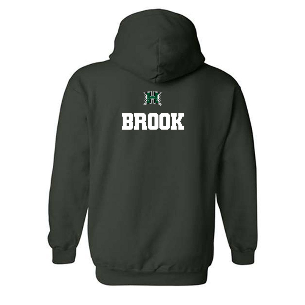 Hawaii - NCAA Women's Track & Field : Ruby Brook - Classic Shersey Hooded Sweatshirt-1