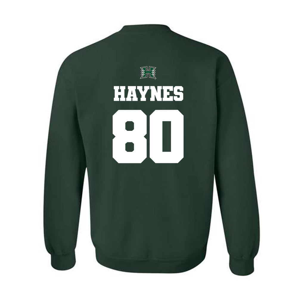 Hawaii - NCAA Football : Robert Haynes - Classic Shersey Crewneck Sweatshirt-1