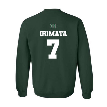 Hawaii - NCAA Softball : Taryn Irimata - Classic Shersey Crewneck Sweatshirt-1