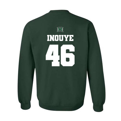 Hawaii - NCAA Baseball : Ryan Inouye - Classic Shersey Crewneck Sweatshirt-1