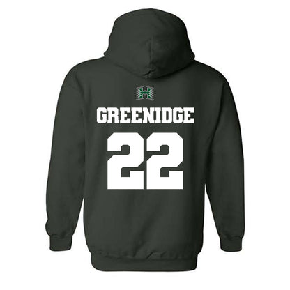 Hawaii - NCAA Men's Volleyball : Quintin Greenidge - Classic Shersey Hooded Sweatshirt-1