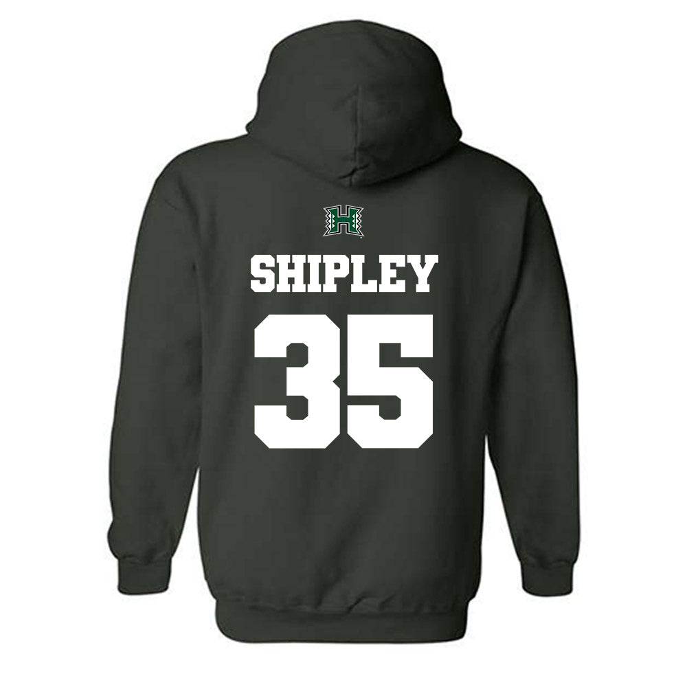 Hawaii - NCAA Baseball : Josiah Shipley - Classic Shersey Hooded Sweatshirt-1
