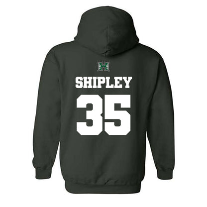 Hawaii - NCAA Baseball : Josiah Shipley - Classic Shersey Hooded Sweatshirt-1