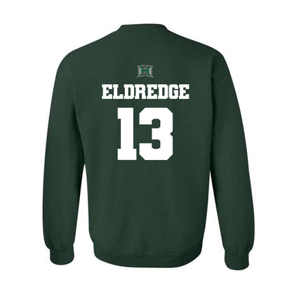 Hawaii - NCAA Football : Koa Eldredge - Classic Shersey Crewneck Sweatshirt-1