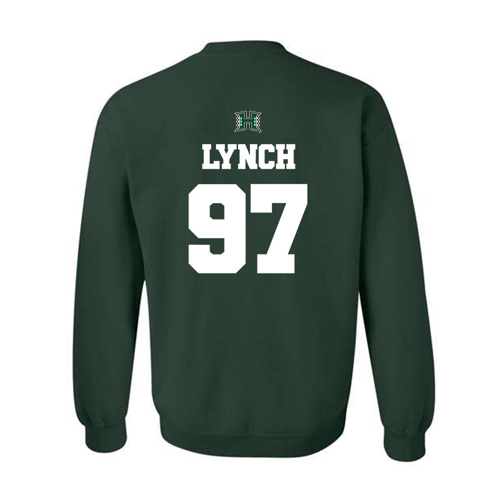 Hawaii - NCAA Football : Jordan Lynch - Classic Shersey Crewneck Sweatshirt-1