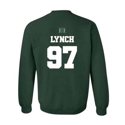 Hawaii - NCAA Football : Jordan Lynch - Classic Shersey Crewneck Sweatshirt-1