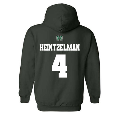 Hawaii - NCAA Beach Volleyball : Emily Heintzelman - Classic Shersey Hooded Sweatshirt-1