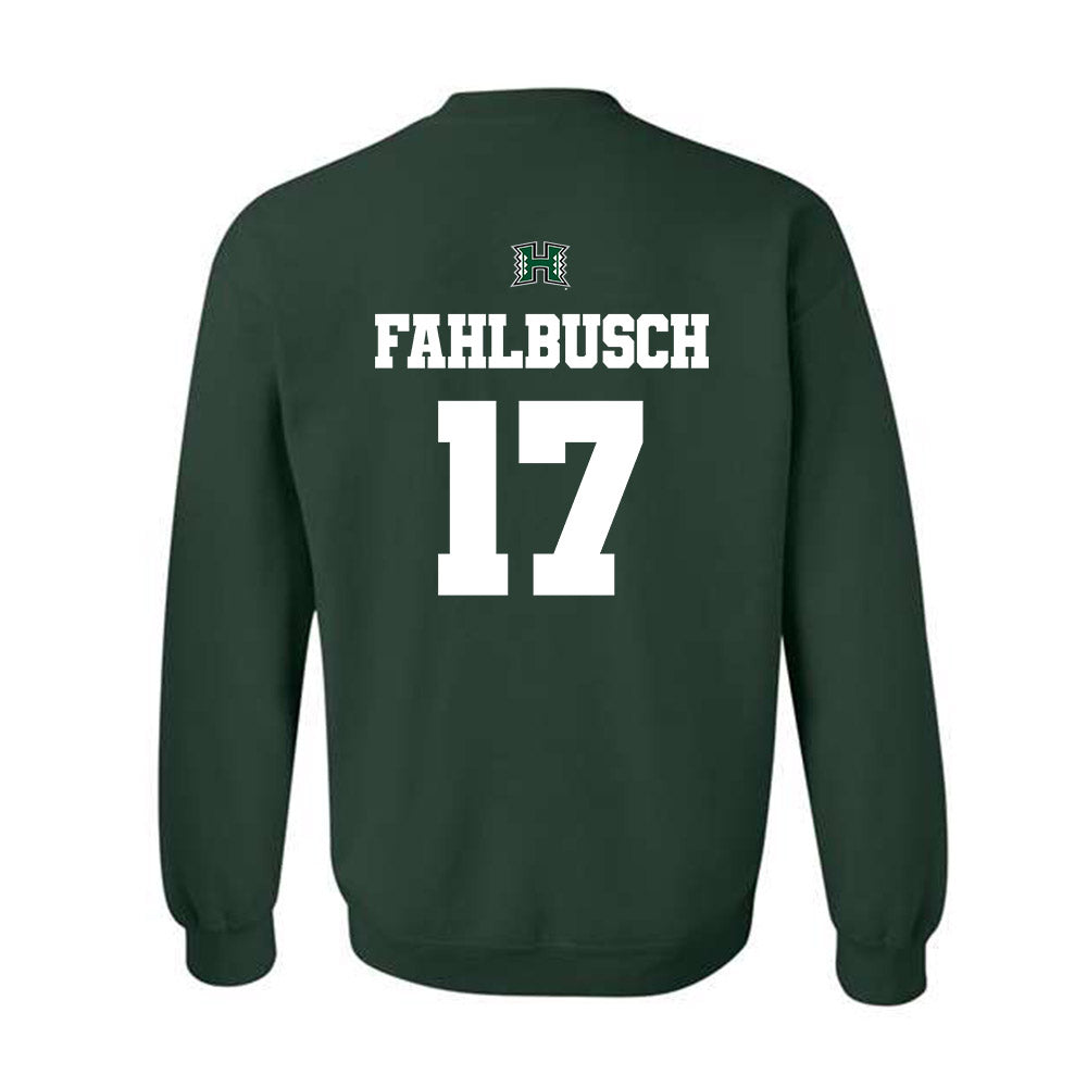 Hawaii - NCAA Men's Volleyball : Thatcher Fahlbusch - Classic Shersey Crewneck Sweatshirt-1