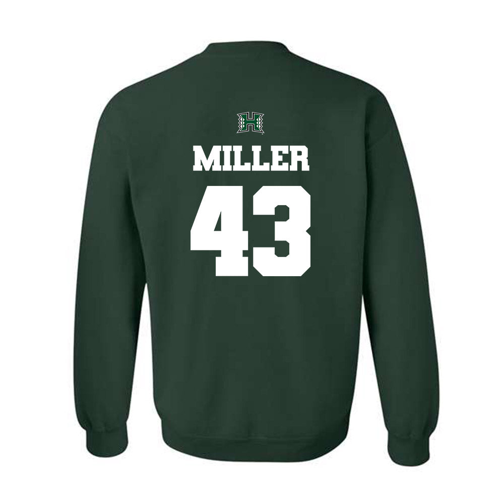 Hawaii - NCAA Football : Gannon Miller - Classic Shersey Crewneck Sweatshirt-1