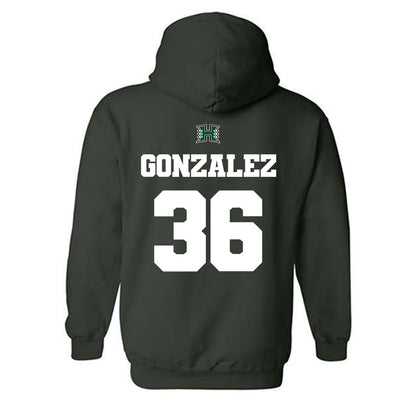 Hawaii - NCAA Baseball : Sebastian Gonzalez - Classic Shersey Hooded Sweatshirt-1