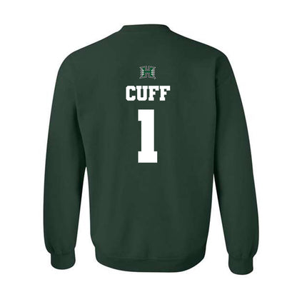 Hawaii - NCAA Men's Basketball : Tanner Cuff - Classic Shersey Crewneck Sweatshirt-1