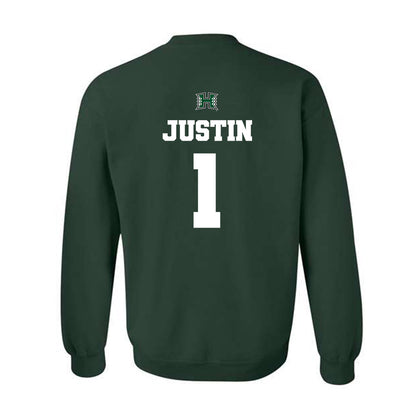 Hawaii - NCAA Women's Soccer : Kennedy Justin - Classic Shersey Crewneck Sweatshirt-1
