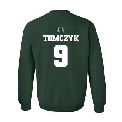 Hawaii - NCAA Football : Adam Tomczyk - Classic Shersey Crewneck Sweatshirt-1