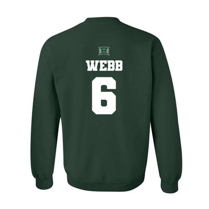 Hawaii - NCAA Women's Basketball : Kyra Webb - Classic Shersey Crewneck Sweatshirt-1