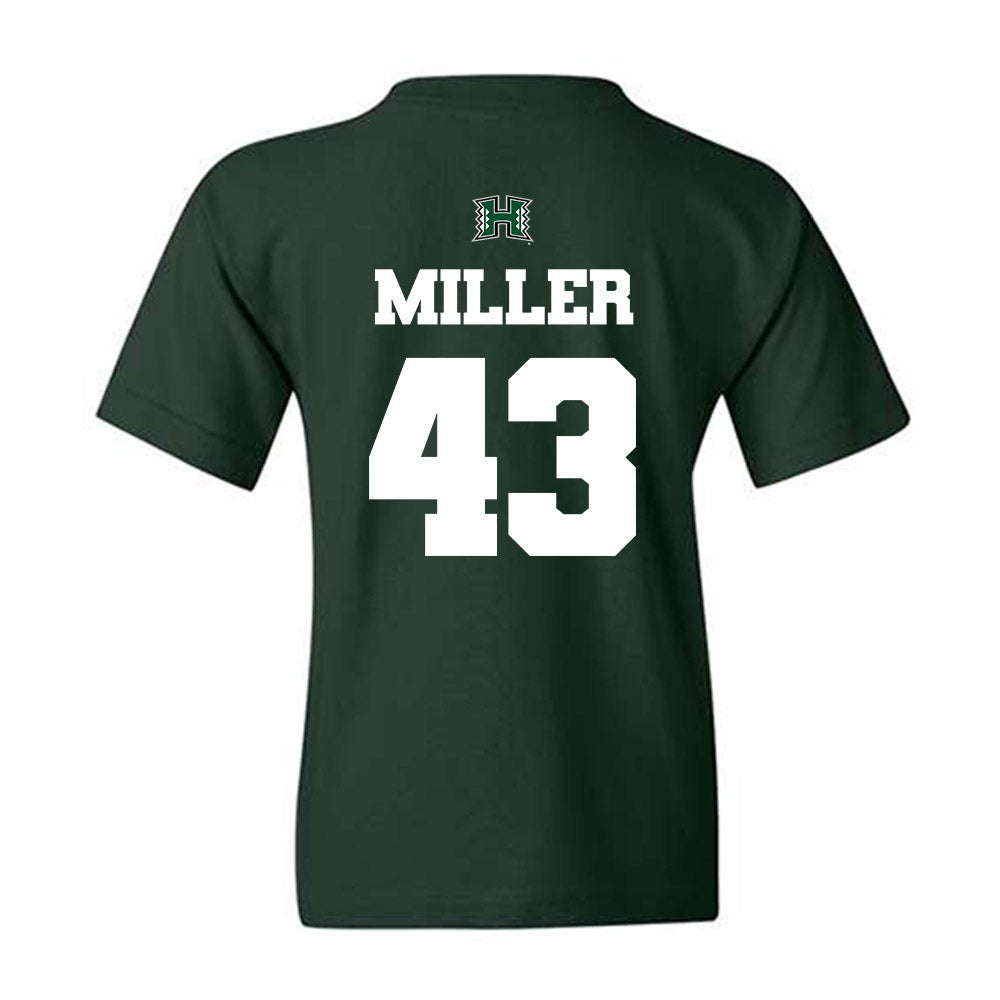Hawaii - NCAA Football : Gannon Miller - Classic Shersey Youth T-Shirt-1
