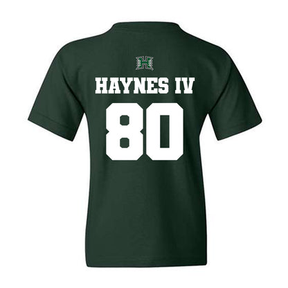 Hawaii - NCAA Football : Robert Haynes IV - Classic Shersey Youth T-Shirt-1