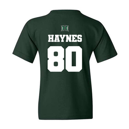Hawaii - NCAA Football : Robert Haynes - Classic Shersey Youth T-Shirt-1