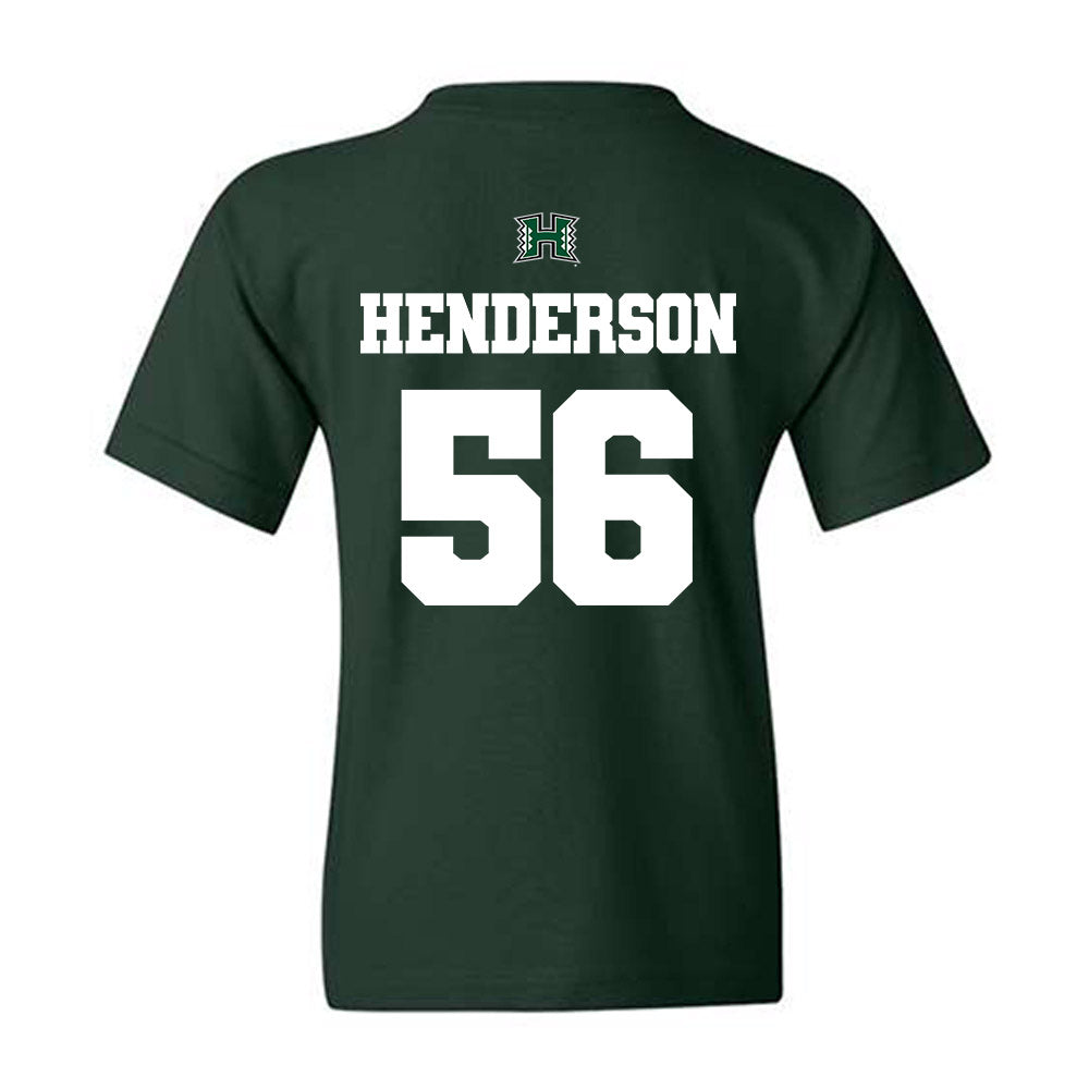Hawaii - NCAA Football : Boogie Henderson - Classic Shersey Youth T-Shirt-1