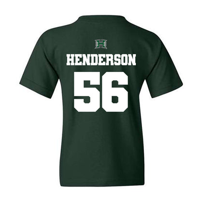 Hawaii - NCAA Football : Boogie Henderson - Classic Shersey Youth T-Shirt-1