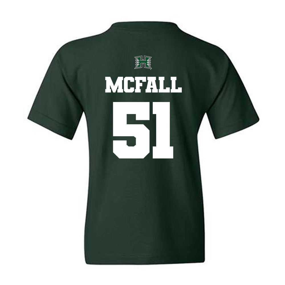 Hawaii - NCAA Football : Eric Mcfall - Classic Shersey Youth T-Shirt-1