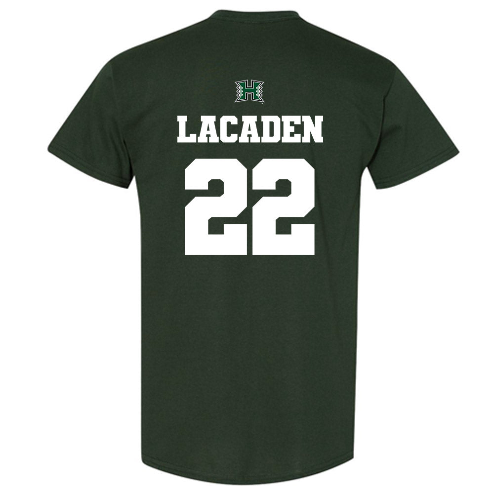 Hawaii - NCAA Football : Titan Lacaden - Classic Shersey T-Shirt-1
