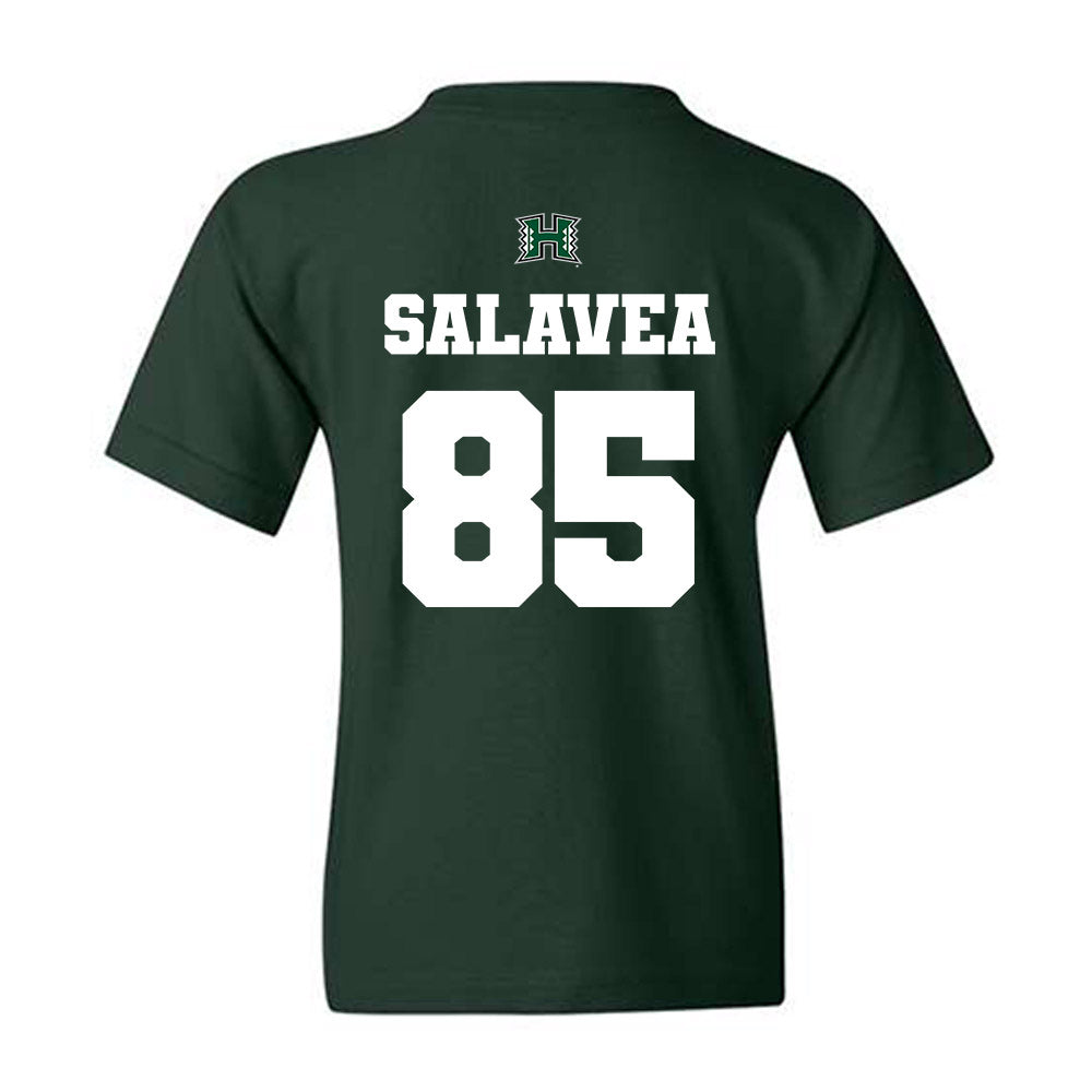 Hawaii - NCAA Football : Oakie Salavea - Classic Shersey Youth T-Shirt-1
