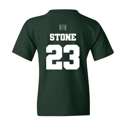 Hawaii - NCAA Football : Kydel Stone - Classic Shersey Youth T-Shirt-1