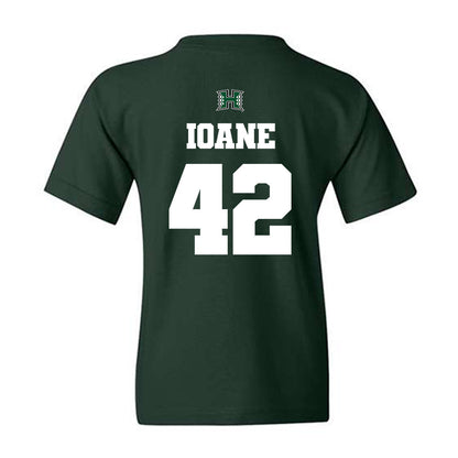 Hawaii - NCAA Football : Matteus Ioane - Classic Shersey Youth T-Shirt-1