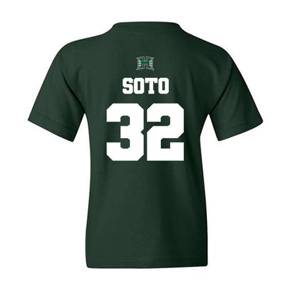 Hawaii - NCAA Baseball : Saul Soto - Classic Shersey Youth T-Shirt-1