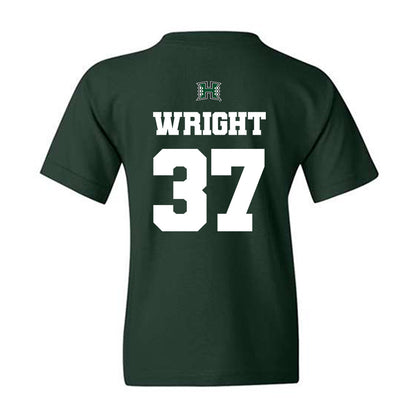 Hawaii - NCAA Baseball : Gabe Wright - Classic Shersey Youth T-Shirt-1