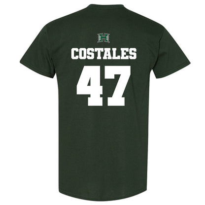 Hawaii - NCAA Football : Kingston Costales - Classic Shersey T-Shirt-1