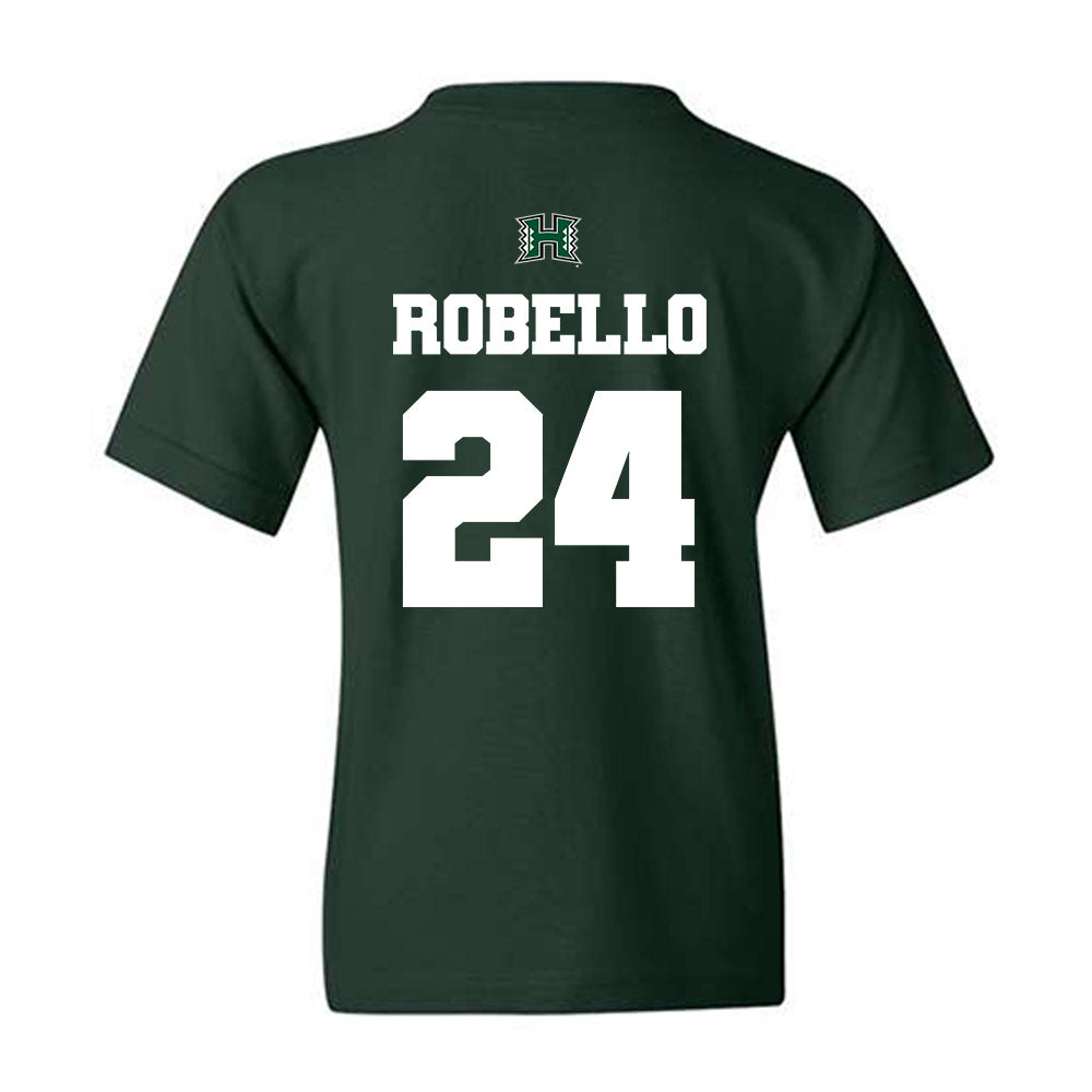 Hawaii - NCAA Baseball : Hekili Robello - Classic Shersey Youth T-Shirt-1
