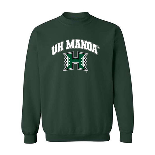 Hawaii - NCAA Football : Spencer Elliott - Classic Shersey Crewneck Sweatshirt-0