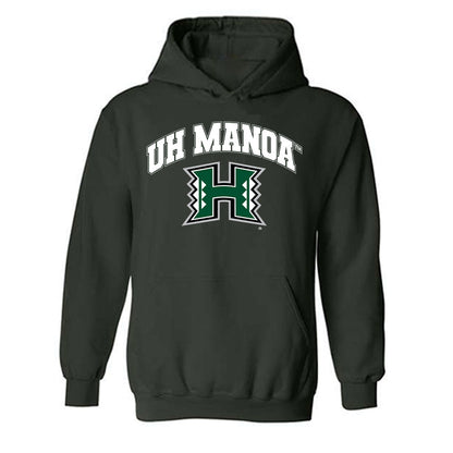 Hawaii - NCAA Women's Volleyball : Cha'lei Reid - Classic Shersey Hooded Sweatshirt-0