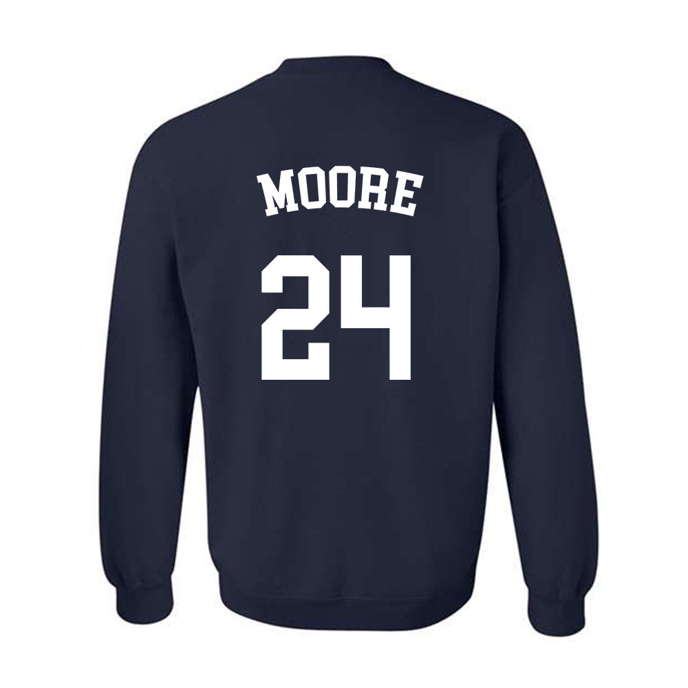 Oral Roberts - NCAA Men's Basketball : Josiah Moore - Classic Shersey Crewneck Sweatshirt-1