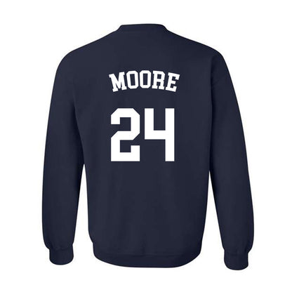 Oral Roberts - NCAA Men's Basketball : Josiah Moore - Classic Shersey Crewneck Sweatshirt-1